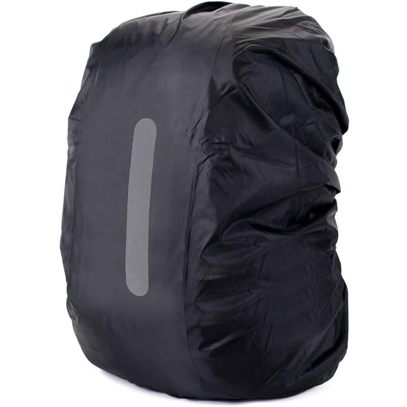 foto del prodotto cyslmuk copertura antipioggia impermeabile per zaino 25 29l ultraleggera, compatta, portatile, ad alta visibilit con striscia riflettente,