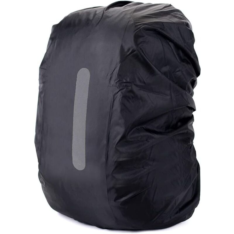 foto del prodotto cyslmuk copertura antipioggia per zaino impermeabile 30 40l ultraleggera, compatta, portatile, ad alta visibilit con striscia riflettente,