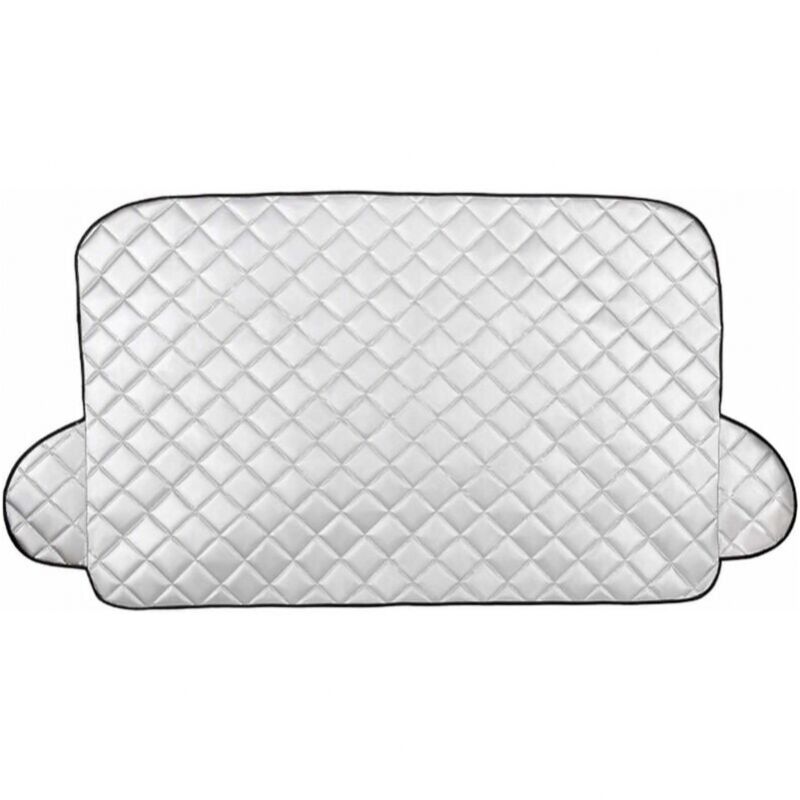 foto del prodotto cyslmuk copertura per parabrezza auto, copertura magnetica per parabrezza, protezione antigelo pieghevole per parabrezza, universale per parabrezza