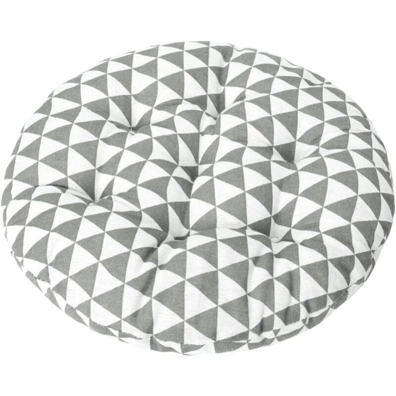 foto del prodotto cyslmuk cuscino per sedia da bistrot rotondo da 15 pollici, cuscino decorativo per sedia da interno ed esterno, cuscino per sedia morbido e spesso