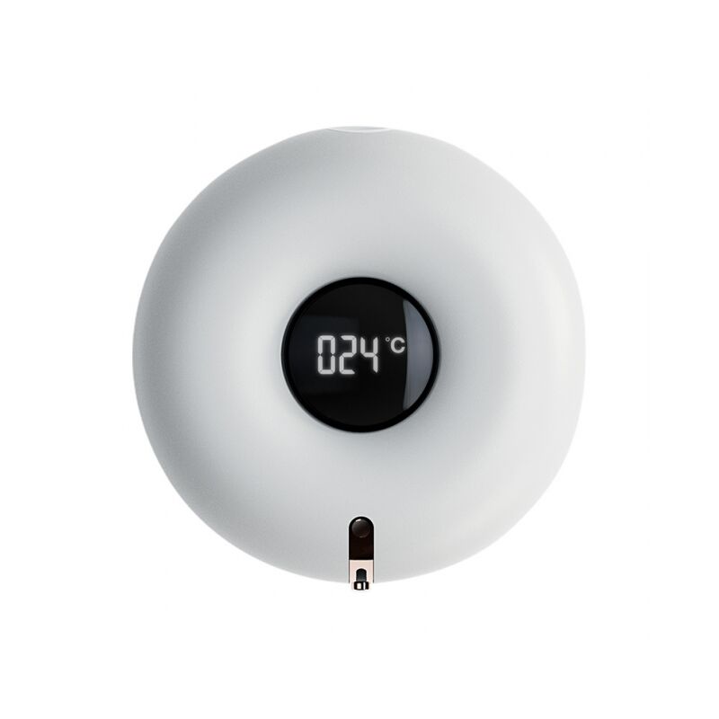 foto del prodotto cyslmuk distributore automatico di sapone, schiumatore, macchina per schiuma cosmetica, ciambella a parete, senza contatto, impermeabile ipx7,