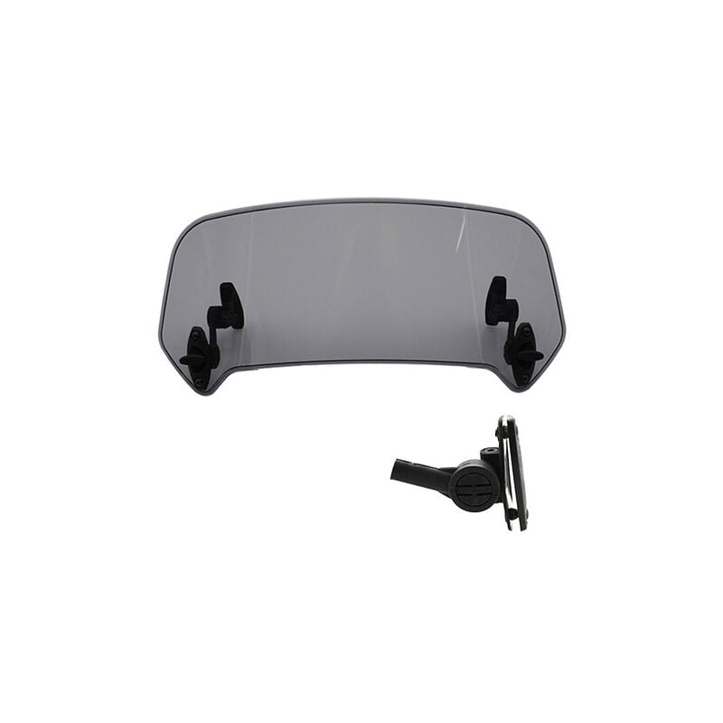 foto del prodotto cyslmuk estensione parabrezza moto color fumo estensione parabrezza moto universale clip regolabile parabrezza accessori parabrezza