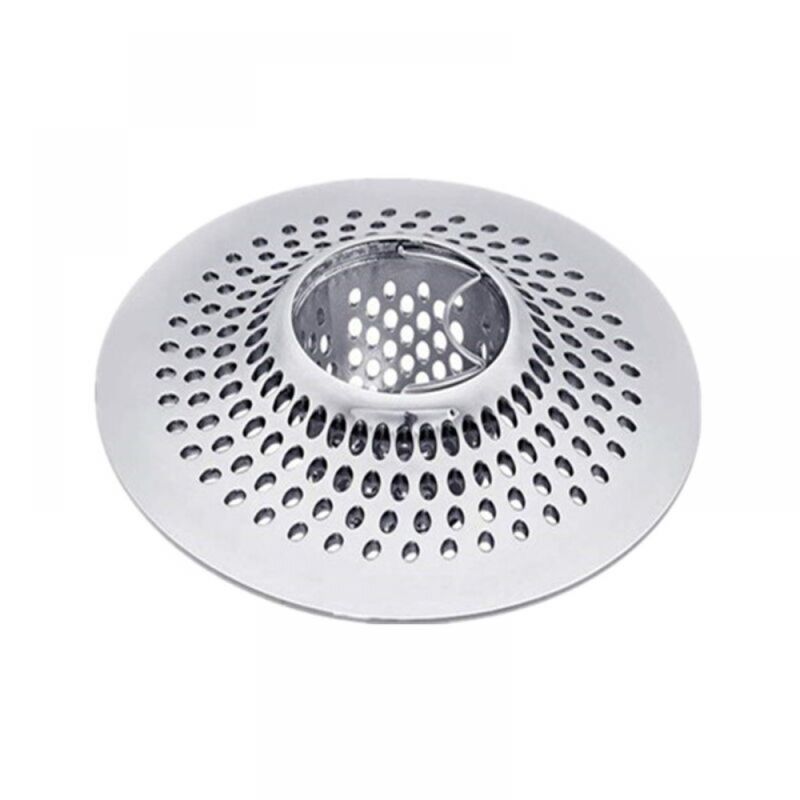 foto del prodotto cyslmuk filtro per capelli in acciaio inox per vasca e doccia, 12 cm
