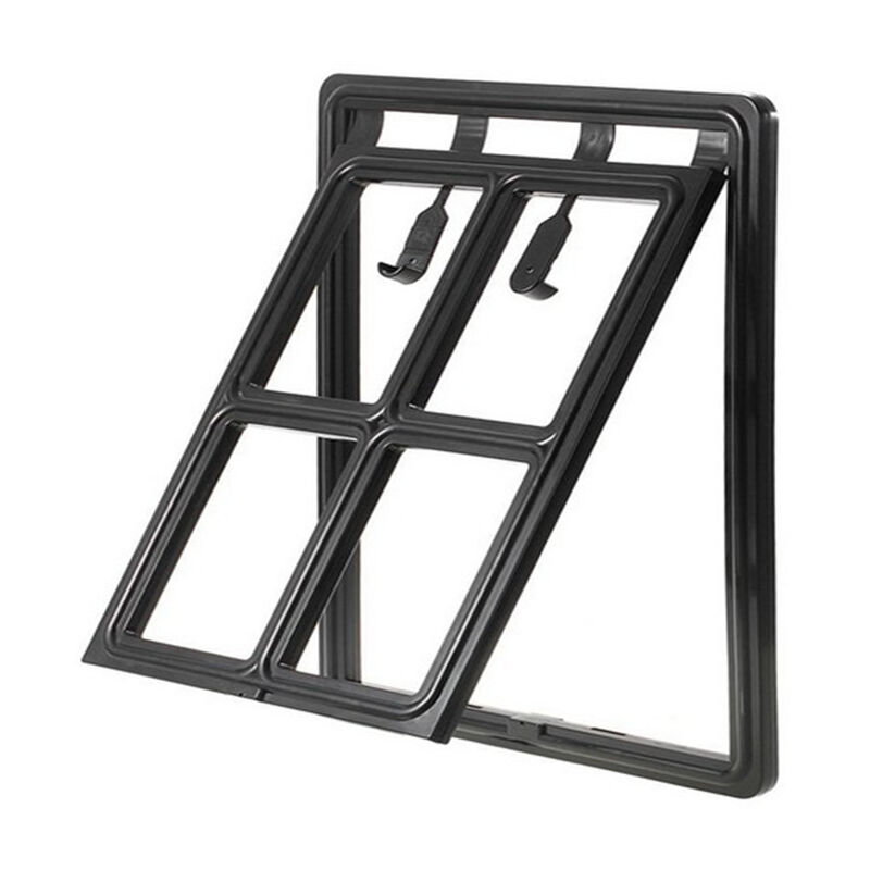 foto del prodotto cyslmuk gattaiola per cani e gatti, porta a zanzariera per gatti e cani con libero accesso grande 35 cm x 45 cm