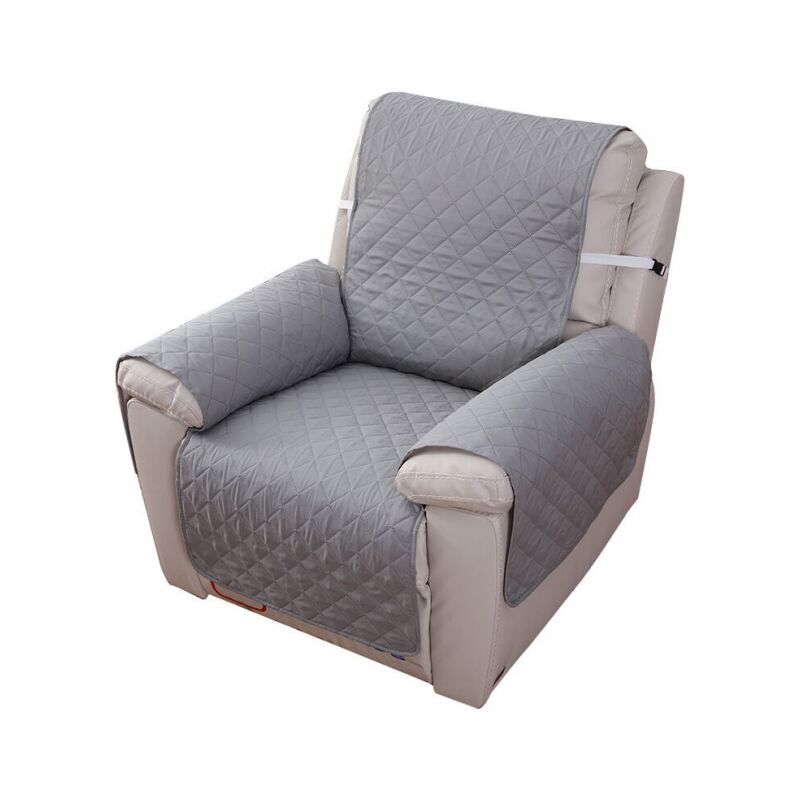foto del prodotto cyslmuk grigio 55 200 copripoltrona relax 1 posto, copridivano protettivo impermeabile per poltrona reclinabile per camera da letto