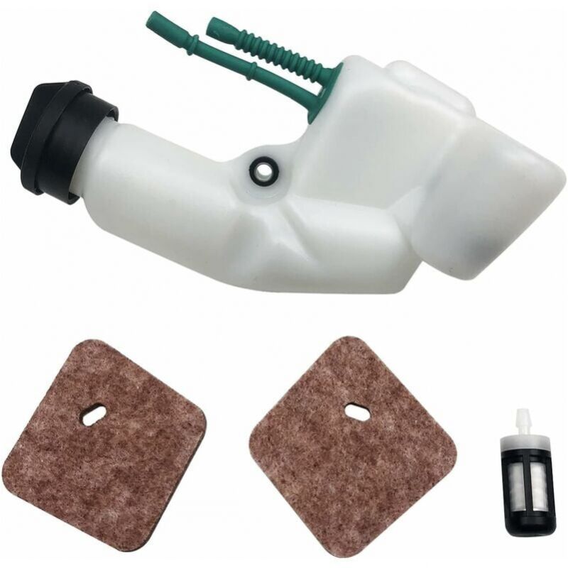 foto del prodotto cyslmuk gruppo serbatoio carburante, gruppo serbatoio carburante a gas di ricambio per stihl fs38 fs45 fs46 fs55 fc55 km55 mm55