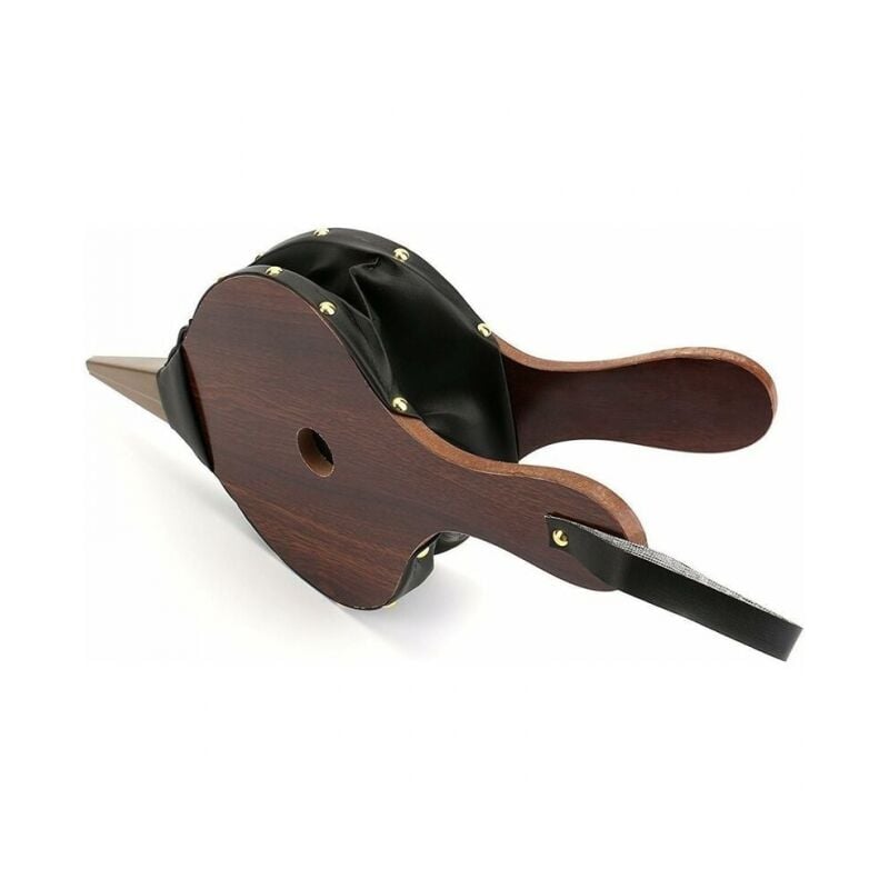 foto del prodotto cyslmuk - il soffiatore per barbecue in legno massello può realizzare utensili per barbecue, utensile manuale per camino in legno massello