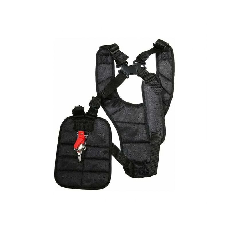 foto del prodotto cyslmuk imbracatura ergonomica per tosaerba a doppia spalla, imbracatura multifunzione regolabile per decespugliatore o giardinaggio