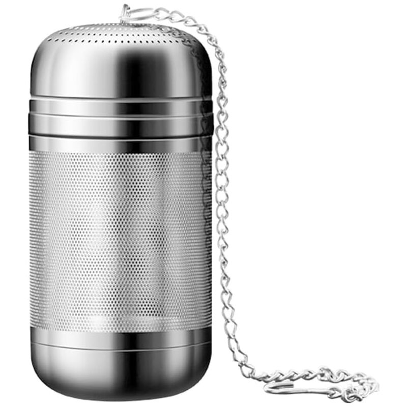 foto del prodotto cyslmuk infusore per t in acciaio inossidabile con gancio a catena esteso, sfera per t a maglia fine, infusore riutilizzabile per t sfuso,
