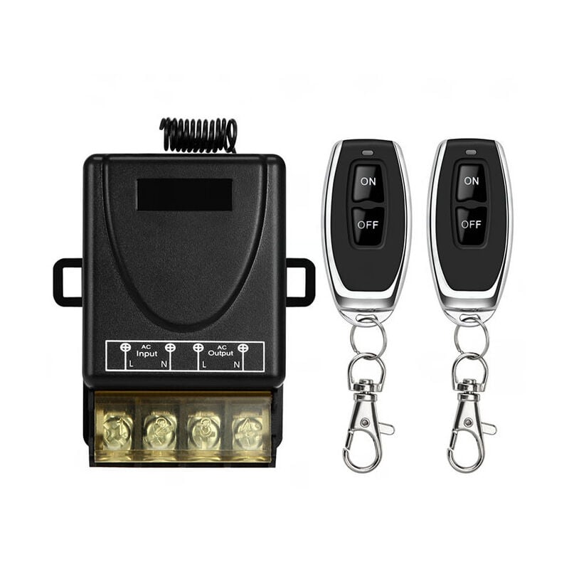 immagine 0 del prodotto cyslmuk interruttore di controllo remoto wireless ad alta potenza 433 mhz, ac 220 v 240 v 110 v 30 a rf per luci, pompe idrauliche,