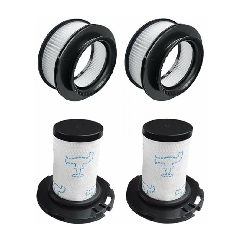 foto del prodotto cyslmuk kit 4 filtri per aspirapolvere rowenta x force flex 11.60 12.60 14.60 15.60 per rh98xx filtro post motore sostitutivo zr009008 e filtro