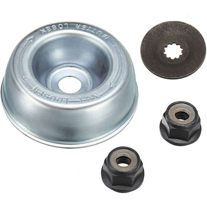 foto del prodotto cyslmuk kit di accessori per lame di ricambio per tosaerba in metallo da 4 pezzi set per decespugliatore stihl. loy