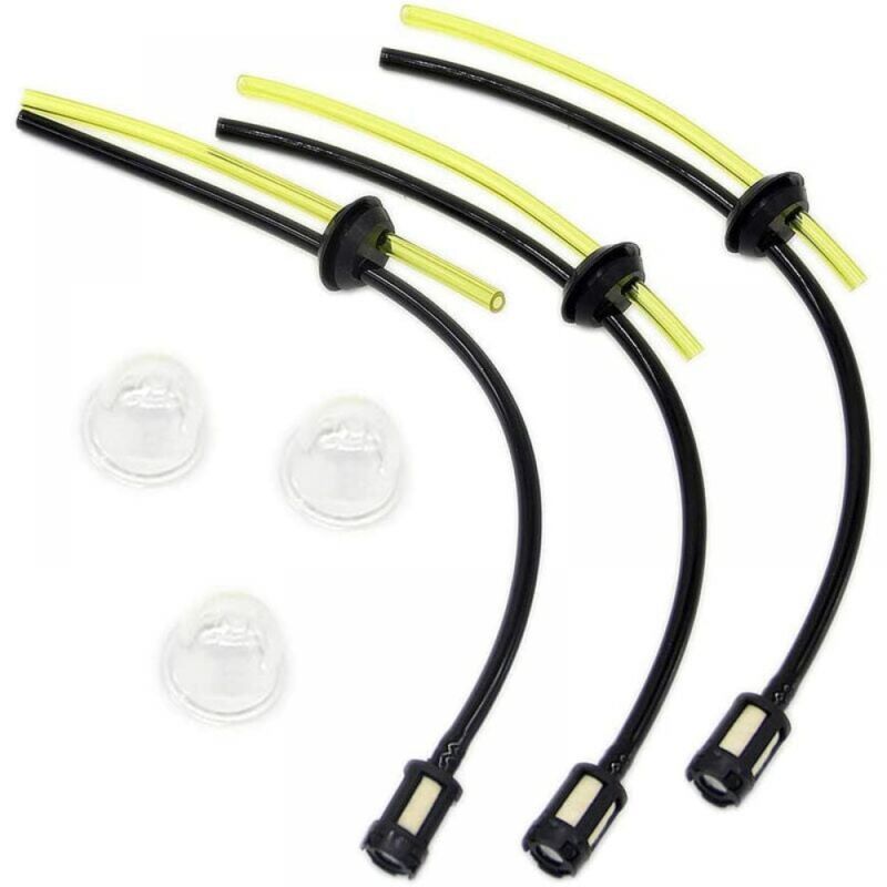 foto del prodotto cyslmuk kit filtro carburante universale da 6 pezzi giunto tubo carburante per decespugliatore tosaerba tagliasiepi potatore