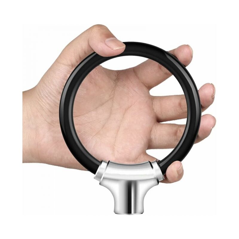 foto del prodotto cyslmuk lucchetto per bici, lucchetto a cavo, lucchetto per bici con chiave, lucchetto per scooter elettrico, molto resistente, molto sicuro, per