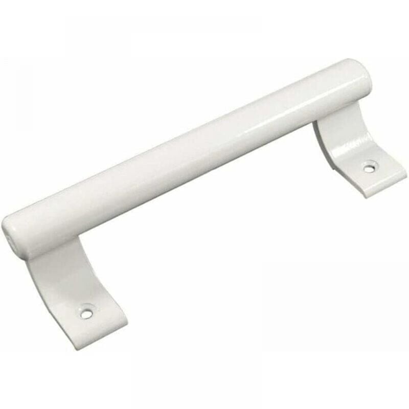foto del prodotto cyslmuk maniglia per porta scorrevole in alluminio da 200 mm, bianca, per balcone, in vetro