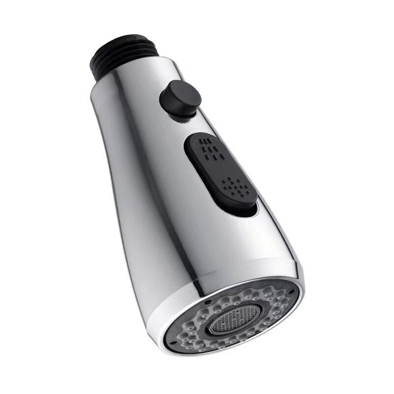foto del prodotto cyslmuk miscelatore rubinetto doccia estraibile, doccetta, lavandino, soffione doccia professionale per cucina, 2 tipi di getto cromato ymyny