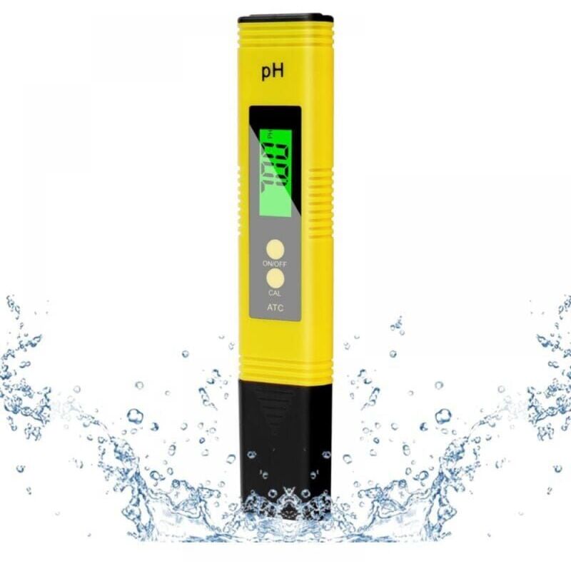 foto del prodotto cyslmuk misuratore di ph 4 in 1, tester per ph, tester di ph, misuratore di ph con display lcd, risoluzione ad alta precisione 0,01, misuratore di