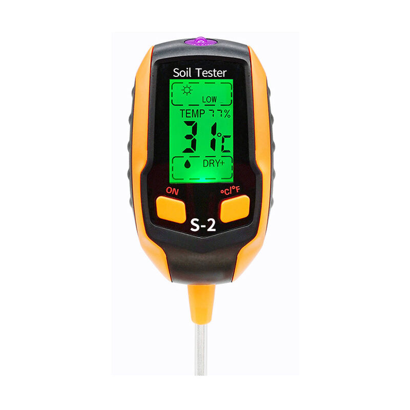 foto del prodotto cyslmuk misuratore di ph del terreno 5 in 1 misuratore di umidit del terreno digitale termometro per piante misuratore di umidit per piante in