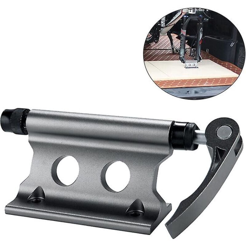 foto del prodotto cyslmuk morsetto per forcella per bicicletta supporto per ruota anteriore per bici mtb sgancio rapido prodotti da viaggio per esterni ymyny