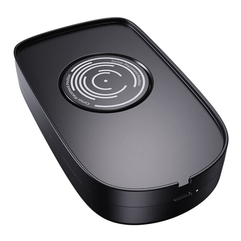 foto del prodotto cyslmuk mouse jiggler usb mouse mover simulatore di movimento del mouse con interruttore on off per la riattivazione del computer, mantiene il pc