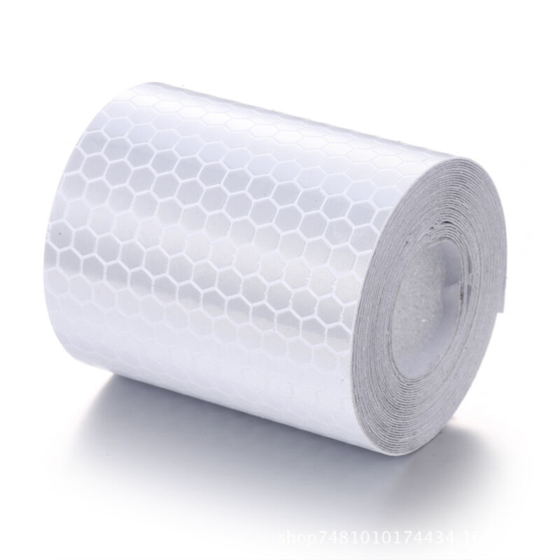 foto del prodotto cyslmuk nastro riflettente di alta qualit da 1 mx5 cm e nastro riflettente tagliato, nastro di avvertimento resistente alle intemperie, marcatore