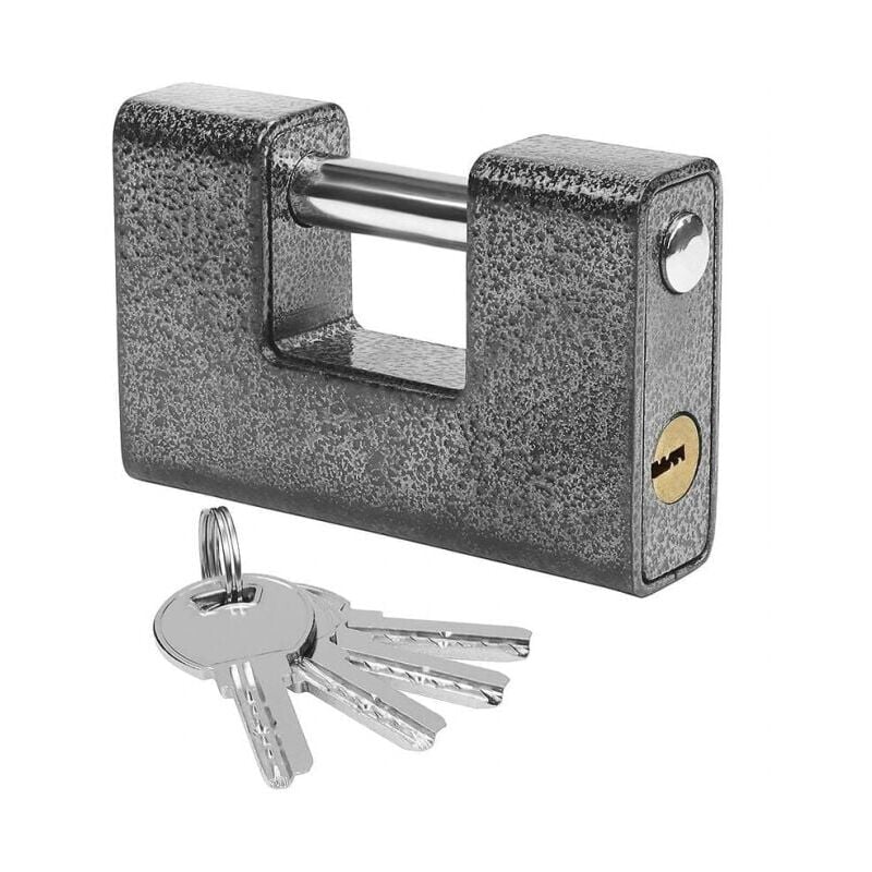 foto del prodotto cyslmuk paracolpi esterno ad alta resistenza con 4 chiavi paracolpi in acciaio ad alta resistenza spessore 12 mm protegge le porte dei garage