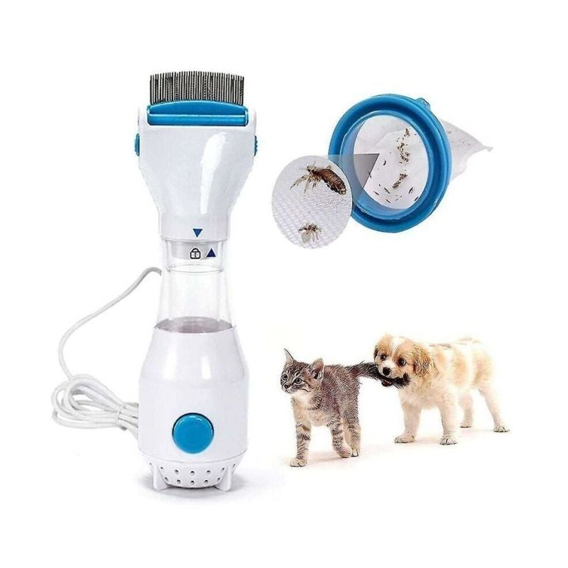 foto del prodotto cyslmuk pettine elettrico per pidocchi pettine elettrico per pidocchi con aspirazione trattamento automatico per pidocchi ymyny