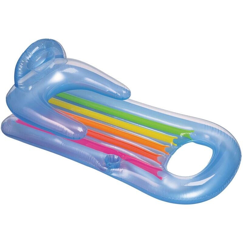foto del prodotto cyslmuk poltrona di lusso con braccioli, letto galleggiante gonfiabile, letto ad acqua, tappetino da spiaggia ymyny