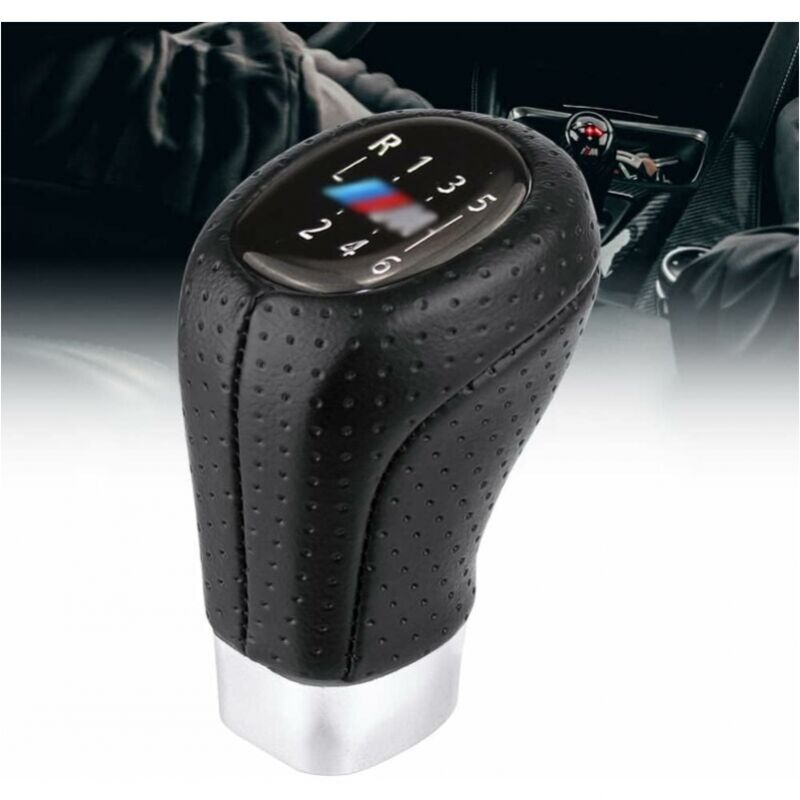 foto del prodotto cyslmuk pomello del cambio a 6 velocit per bmw e34 e36 e38 e39 e46 e53 e60 e61 e63 e64 e83 e90 e91 e92 e93 pomello del cambio a leva pomello del