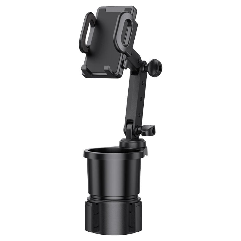 foto del prodotto cyslmuk portabevande per auto 1 pezzo, base regolabile a 360 , estensore portabevande per auto con supporto per cellulare, portabicchieri