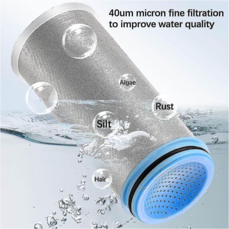 foto del prodotto cyslmuk prefiltro per scaldabagno elettrico domestico, rubinetto, lavatrice, doccia, purificatore d acqua, prefiltro per piccole case