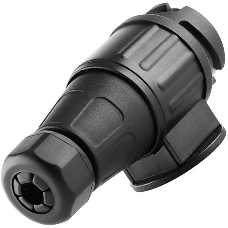 foto del prodotto cyslmuk presa a 13 poli, adattatore per cablaggio elettrico per roulotte e rimorchi da 12 v a 13 poli, spina per gancio di traino