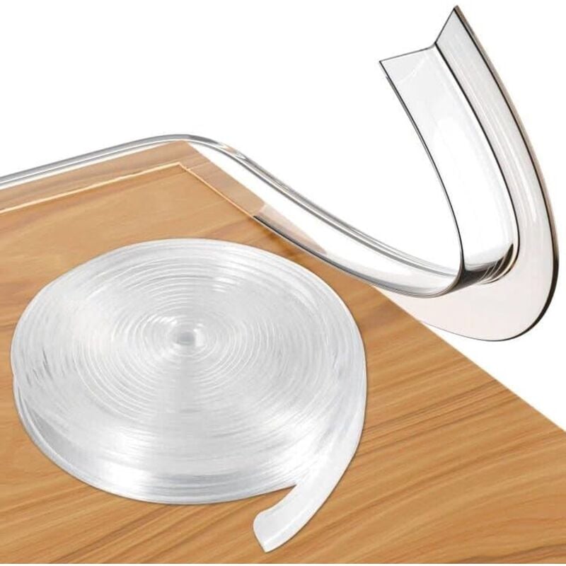 foto del prodotto cyslmuk protezioni per angoli per bambini 3m protezioni per angoli da scrivania sicurezza set di protezioni per bordi in silicone