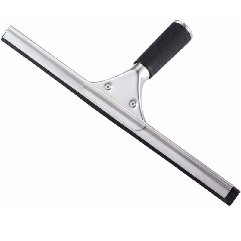 foto del prodotto cyslmuk raschietto per vetri in acciaio inox con lama da 25 cm, raschietto per vetri, raschietto per la pulizia del bagno ymyny