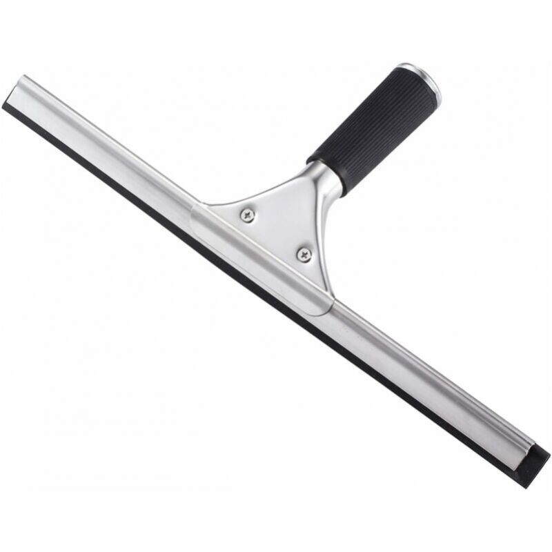 foto del prodotto cyslmuk raschietto per vetri in acciaio inox con lama da 35 cm, raschietto per vetri, raschietto per la pulizia del bagno