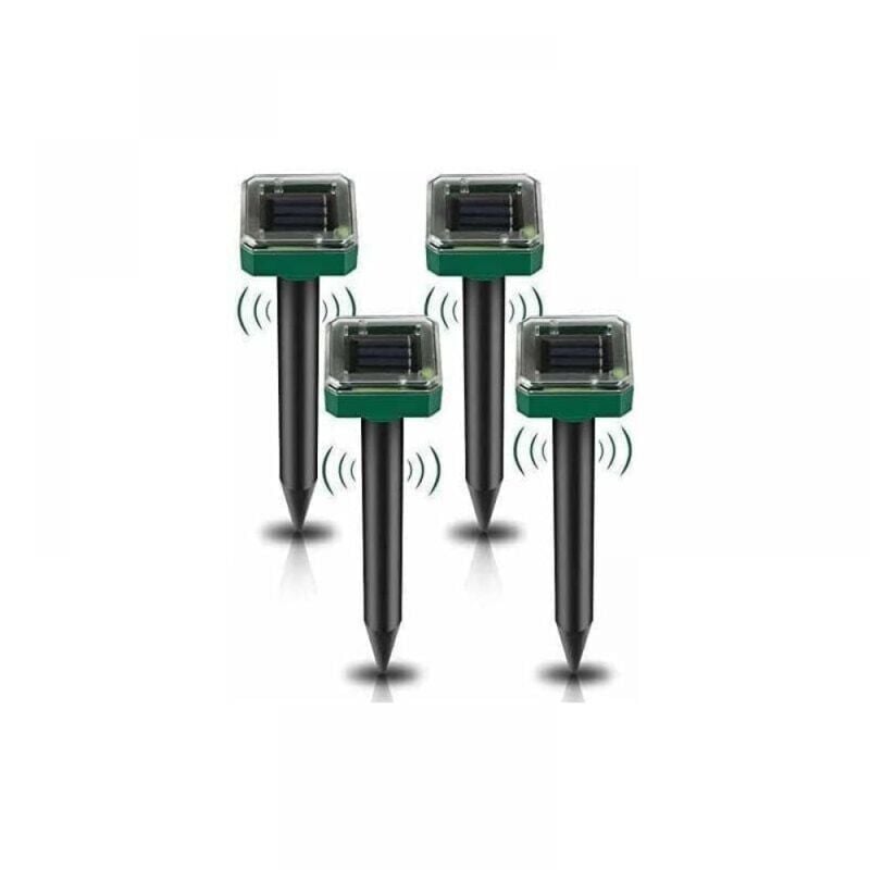 foto del prodotto cyslmuk repellente per talpe a ultrasuoni solare, 4 pezzi repellente a ultrasuoni solare, repellente per talpe a ultrasuoni, repellente per