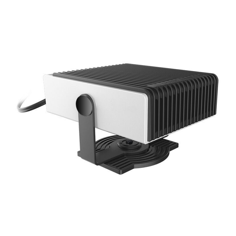 foto del prodotto cyslmuk riscaldatore per auto, 2 in 1, 12 v, 150 w, portatile, con ventola di raffreddamento, sbrinatore per parabrezza, girevole a 360 