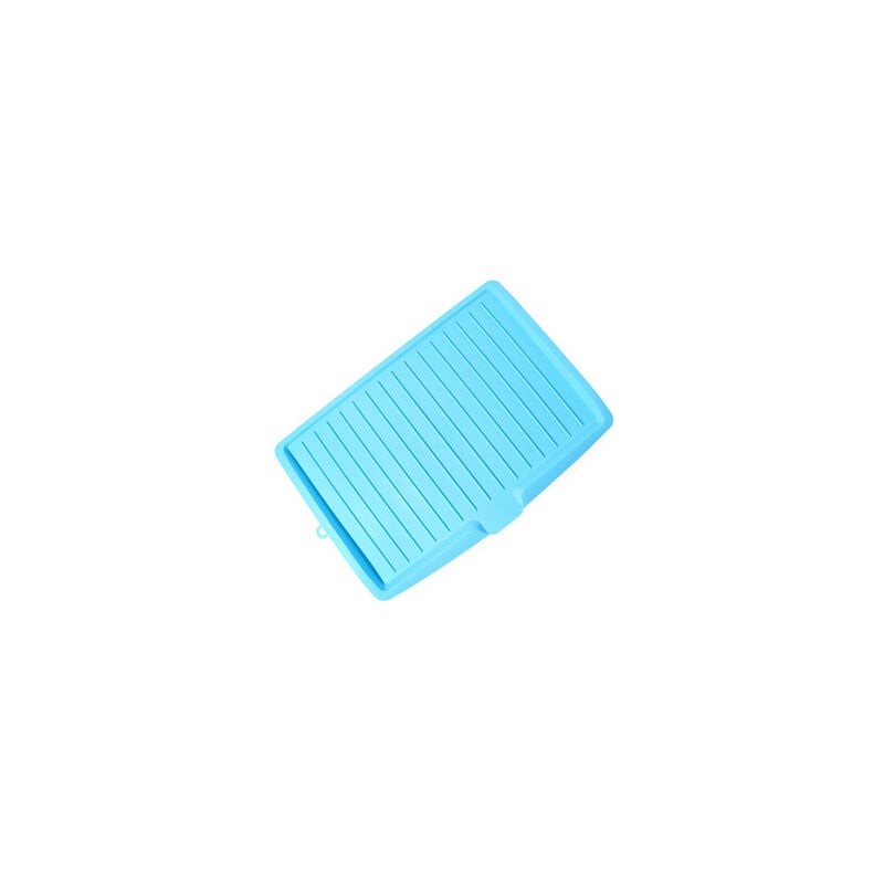 foto del prodotto cyslmuk scolapiatti premium, scolapiatti in plastica, tappetino scolapiatti, scolapiatti laterale per lavello, vassoio raccogligocce inclinato per