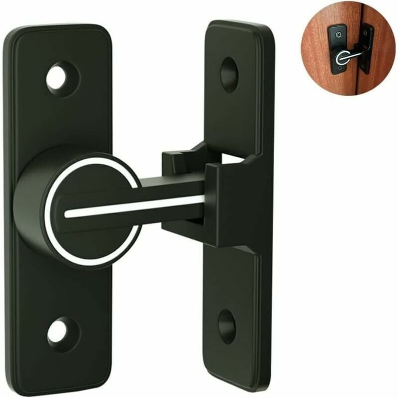 foto del prodotto cyslmuk serratura per porta scorrevole interna illuminata, serratura a grillo per porta a battente a 90 , catenaccio antifurto