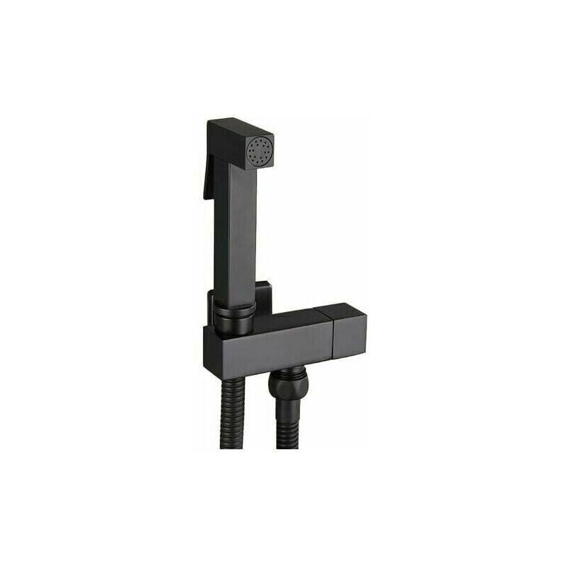 foto del prodotto cyslmuk set completo di doccetta per wc in ottone, nero, per l igiene personale e un maggiore comfort ymyny