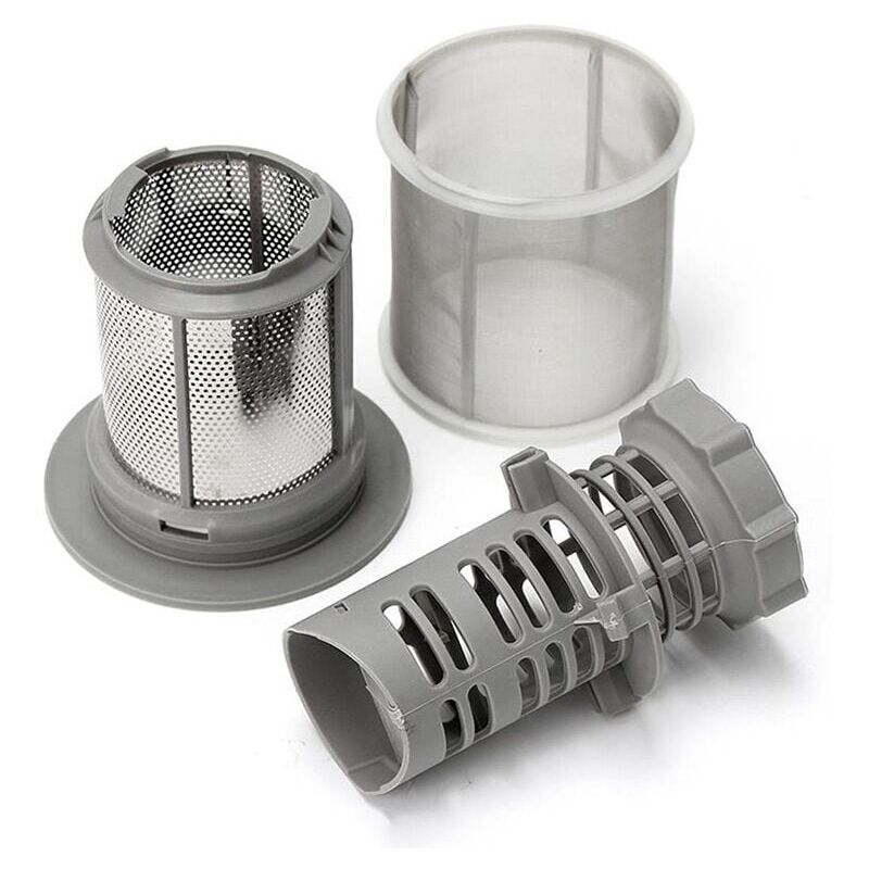 foto del prodotto cyslmuk set di 3 filtri fini e grossi per lavastoviglie, accessori per lavastoviglie, come bosch 427903 ymyny