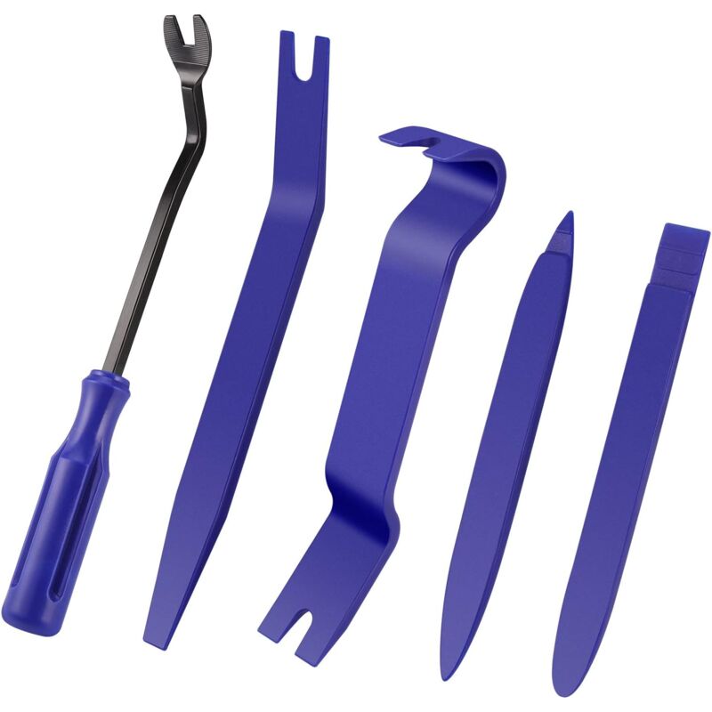 foto del prodotto cyslmuk set di 5 strumenti per la rimozione delle finiture dell auto, strumento per la rimozione delle finiture dell auto per l installatore di