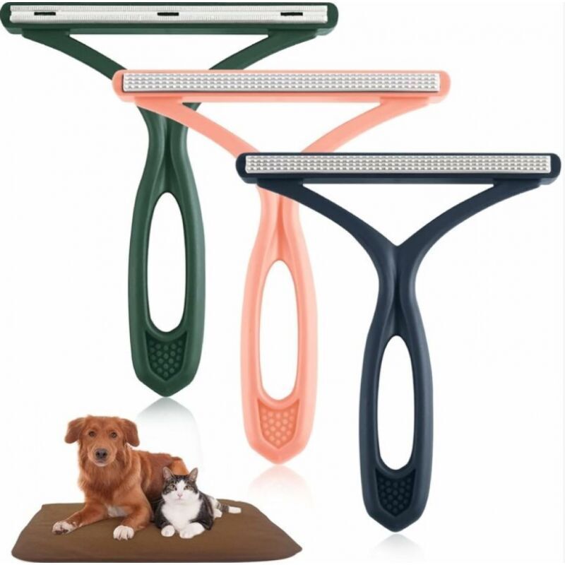 foto del prodotto cyslmuk spazzola per la rimozione dei peli di animali domestici, per cani e gatti, portatile, riutilizzabile, autopulente, per tappeti, vestiti,