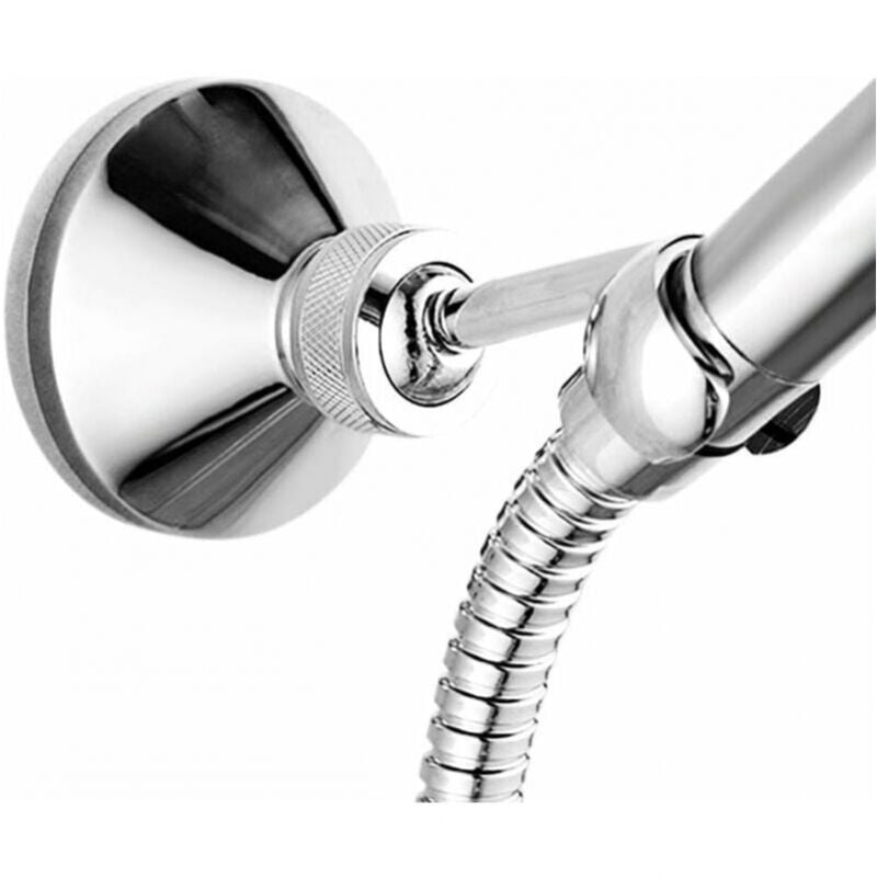 foto del prodotto cyslmuk supporto da parete per doccia supporto da parete per soffione doccia orientabile a 360 per soffione doccia o doccetta.