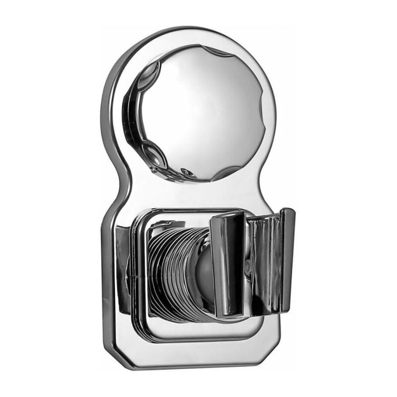 foto del prodotto cyslmuk supporto per doccia a ventosa per soffione doccia regolabile, ventosa elettrolitica di lusso 14x7,4x10cm