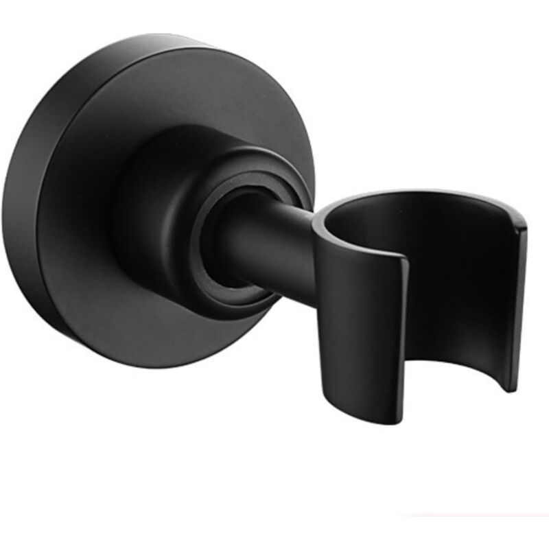 foto del prodotto cyslmuk supporto per doccia, supporto per soffione doccia in acciaio inossidabile 304, regolabile a 360 nero 
