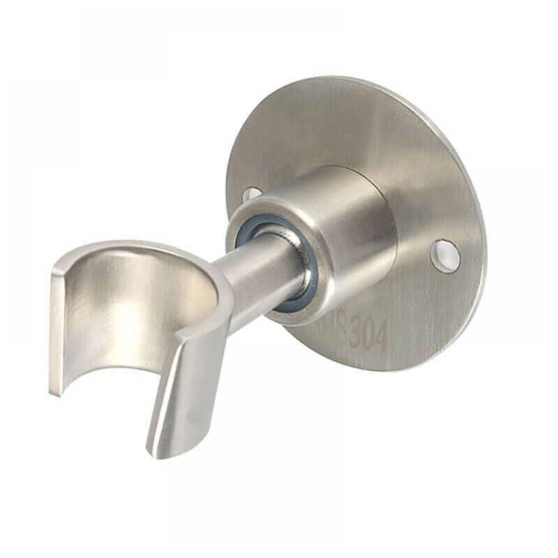 foto del prodotto cyslmuk supporto per soffione doccia in acciaio inossidabile da 1 pezzo, supporto per soffione doccia regolabile a 360 , supporto per doccia in