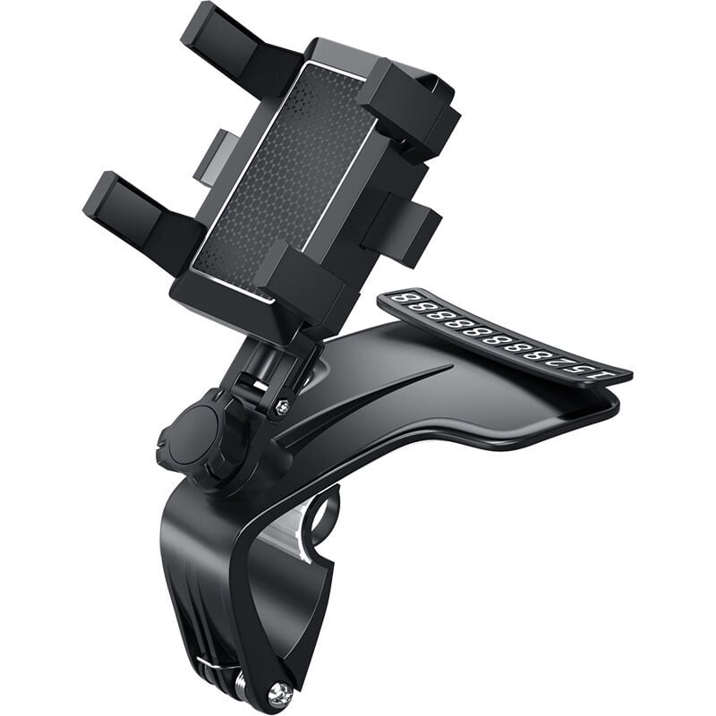 foto del prodotto cyslmuk supporto per telefono da auto con morsetto a molla regolabile a 360 per smartphone da 3 7 pollici supporto per telefono da auto con