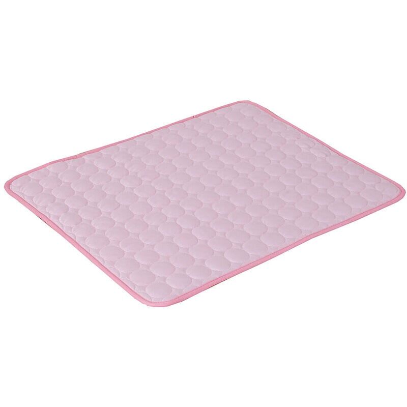 foto del prodotto cyslmuk tappetino rinfrescante rosa per cani e gatti tappetino estivo auto rinfrescante lavabile cuscino rinfrescante impermeabile