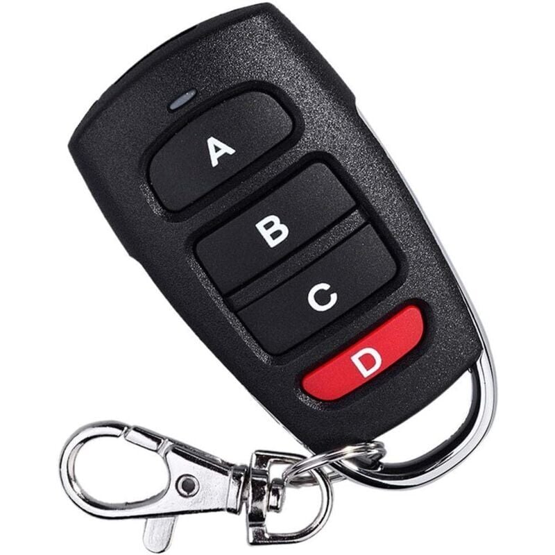 foto del prodotto cyslmuk telecomando universale per porta da garage, telecomando elettrico senza fili per porta, telecomando per chiave di accesso per porta da